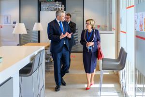 Karl Nehammer und Catherine DeBolle