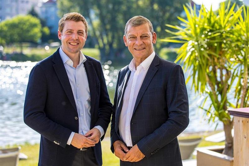 WKÖ-Vizepräsident Philipp Gady und Generalsekretär Helmut Tomac.