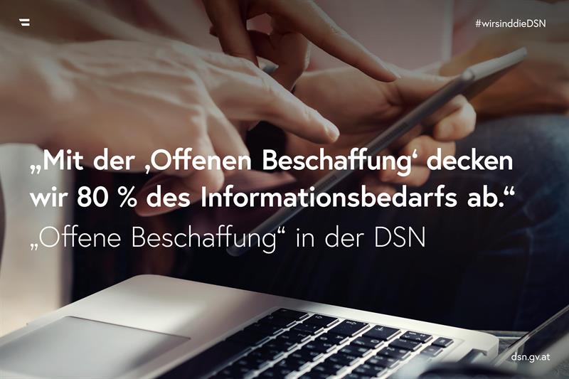 Im Bereich Open Source Intelligence (OSINT) in der DSN werden nachrichtendienstlich relevante Informationen beschafft und aufbereitet.